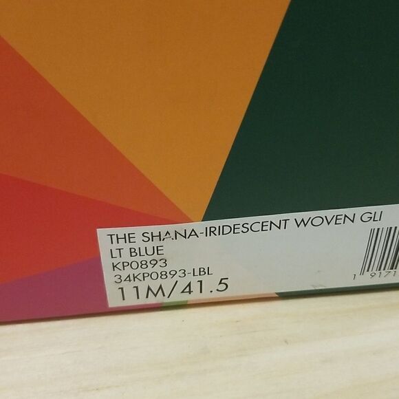 Katy Perry Ankle Strap Block Heeled Sandals The Shana Light Blue Size 11 M - Picture 7 of 8